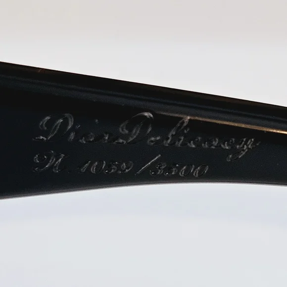 Christian Dior Delicacy Crystal Sunglasses Limited Edition 1059/3500 Rare Vintag - Picture 10 of 16